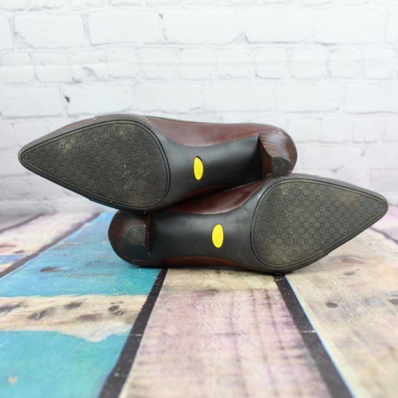 Circa Joan & David Pointed Toe Kitten Heels Sz 7 M - Picture 9 of 9